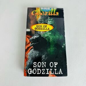 Vintage Golden Books Son of Godzilla VHS Movie Sci-Fi Horror Home Entertainment